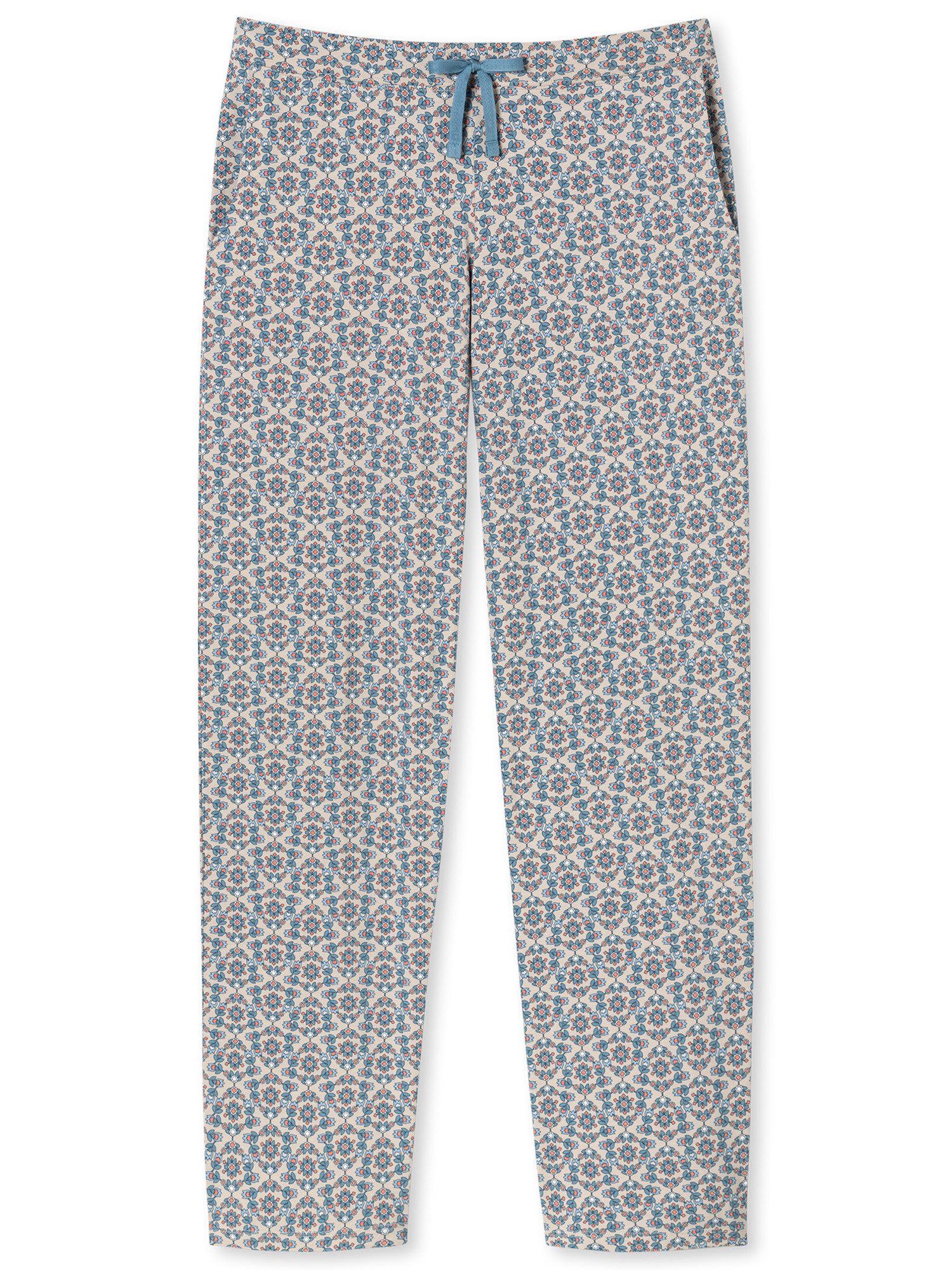 Pyjamahose Damen Mit Zwergen-Motiv - Bequeme Loungehose Mit Taschen